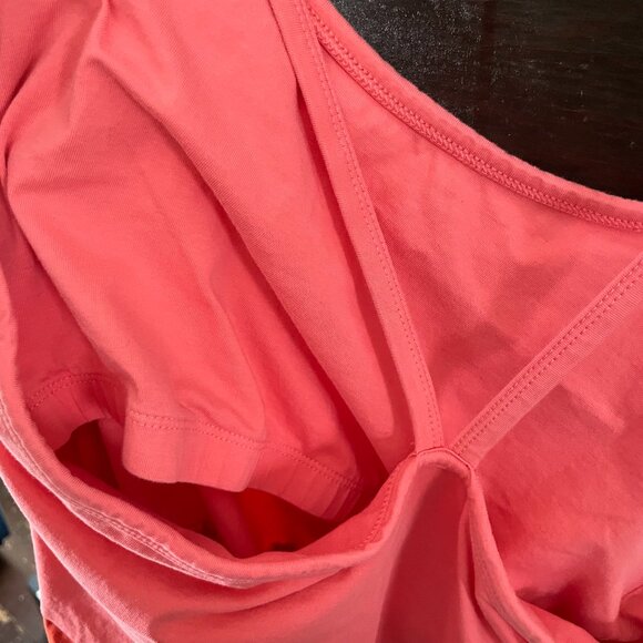 Pact Fit & Flare Pink and Red Midi Dress XL - Picture 3 of 6